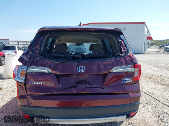 2019 Honda Pilot EX z VIN 5FNYF6H36KB009454, wystawiony jako IAAI lot #42030733 z przebiegiem 41 242 mil mil oraz . Historia ofert i sprzedaży dostępna na DreamBid. Obrazek 17.