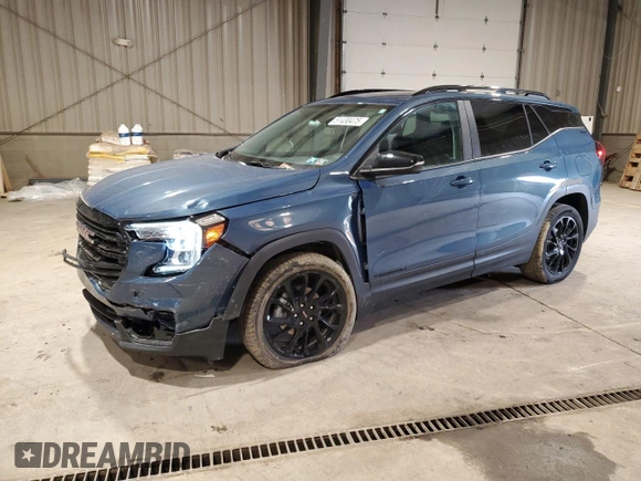 2024 GMC Terrain SLE with VIN 3GKALTEG3RL179982, listed as a Copart auction lot 51430475 with 5,965 mi miles and Salvage Title. Bid and sale history available at DreamBid. Image 1.