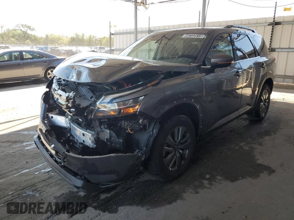 2025 Nissan Pathfinder SV with VIN 5N1DR3BA4SC228403, listed as a Copart auction lot 48722615 with 1,037 mi miles and Clean title. Bid and sale history available at DreamBid. Image 1.