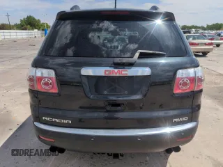 2010 GMC Acadia SLT2 with VIN 1GKLVNED1AJ249995, listed as a Copart auction lot 58370935 with Not provided miles and Salvage title. Bid and sale history available at DreamBid. Image 6.