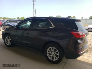 2020 Chevrolet Equinox LT with VIN 2GNAXKEV6L6153176, listed as a Copart auction lot 68452214 with 48,792 mi miles and Salvage Title. Bid and sale history available at carsss.com. Image 2.