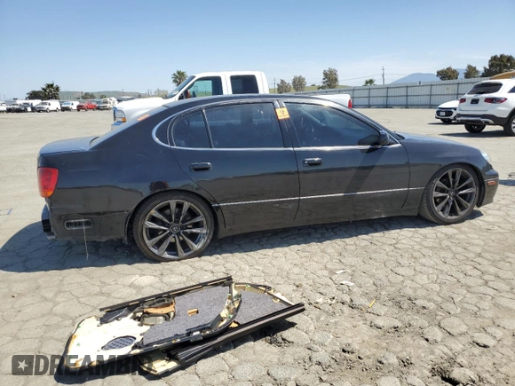 2003 Lexus GS 300 z VIN JT8BD69S230191038, wystawiony jako Copart lot #53286065 z przebiegiem 274 181 mil mil oraz Szkoda całkowita • Salvage title. Historia ofert i sprzedaży dostępna na DreamBid. Obrazek 3.