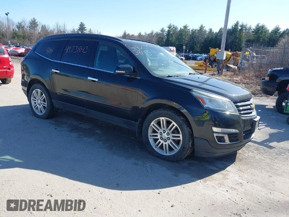 2015 Chevrolet Traverse LT with VIN 1GNKVGKD4FJ253688, listed as a IAAI auction lot 41973843 with 181,239 mi miles and . Bid and sale history available at DreamBid. Image 1.