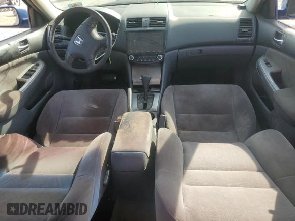 2005 Honda Accord EX with VIN 1HGCM567X5A109233, listed as a Copart auction lot 48531265 with Not Provided miles and Salvage Title. Bid and sale history available at DreamBid. Image 8.
