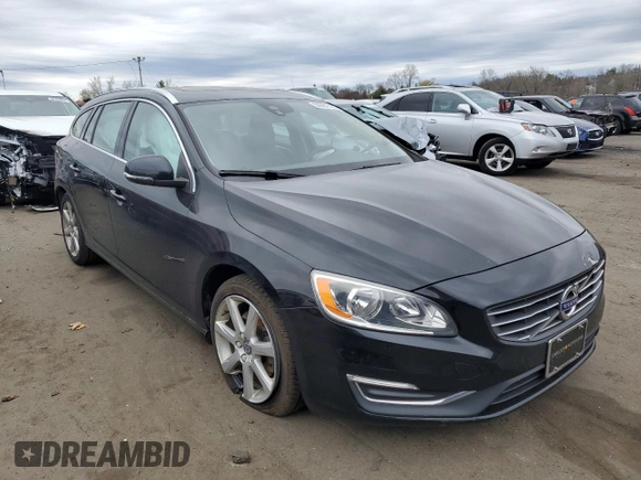 2016 Volvo V60 T5 Drive-E Premier with VIN YV140MEK0G1309419, listed as a Copart auction lot 50681074 with 0 mi miles. Bid and sale history available at carsss.com. Image 4.