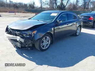2009 Acura TL Tech with VIN 19UUA86539A018999, listed as a IAAI auction lot 41596314 with 145,302 mi miles. Bid and sale history available at carsss.com. Image 2.
