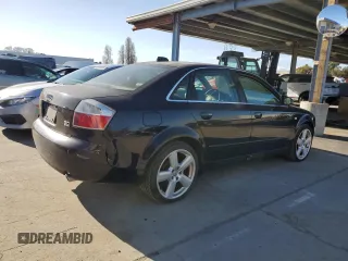 2004 Audi A4 3.0L с VIN WAULT68E24A208160, выставлен на аукционе Copart как лот 44652545 с пробегом 141 684 миль миль и Чистый • Clean title. История ставок и продаж доступна на DreamBid. Изображение 3.
