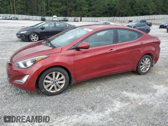 2015 Hyundai Elantra SE z VIN 5NPDH4AE5FH585021, wystawiony jako Copart lot #58666925 z przebiegiem 129 040 mil mil oraz Czysty tytuł • Clean title. Historia ofert i sprzedaży dostępna na DreamBid. Obrazek 1.