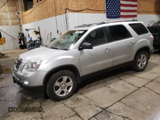 2010 GMC Acadia SLE with VIN 1GKLVLED5AJ180717, listed as a Copart auction lot 80777364 with 124,893 mi miles and Clean Title. Bid and sale history available at carsss.com. Image 1.