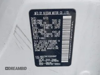2014 Infiniti QX80 with VIN JN8AZ2NC1E9350687, listed as a IAAI auction lot 42601530 with 150,267 mi miles and . Bid and sale history available at DreamBid. Image 9.