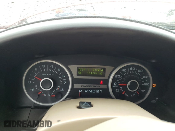 2005 Ford Expedition Eddie Bauer with VIN 1FMFU18565LA25281, listed as a Copart auction lot 55381865 with 134,204 mi miles and Clean title. Bid and sale history available at DreamBid. Image 9.