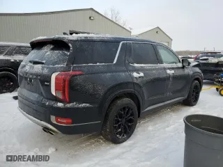 2022 Hyundai Palisade Ultimate Calligraphy with VIN KM8R5DHE5NU375880, listed as a Copart auction lot 87436684 with 71,724 mi miles and Salvage Title. Bid and sale history available at carsss.com. Image 3.