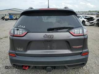 2020 Jeep Cherokee Trailhawk Elite with VIN 1C4PJMBNXLD549505, listed as a Copart auction lot 53468925 with 88,991 mi miles and Salvage title. Bid and sale history available at DreamBid. Image 6.