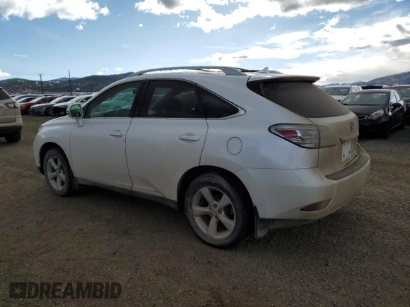 2011 Lexus RX 350 with VIN 2T2BK1BA9BC098951, listed as a Copart auction lot 49202195 with 181,919 mi miles and Salvage title. Bid and sale history available at DreamBid. Image 2.