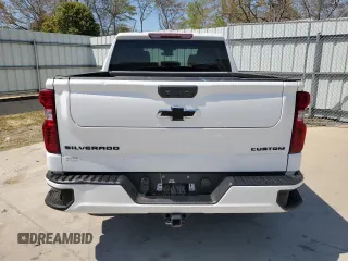 2022 Chevrolet Silverado 1500 Custom with VIN 3GCPABEK5NG576235, listed as a Copart auction lot 51157465 with 50,811 mi miles and Clean Title. Bid and sale history available at DreamBid. Image 6.