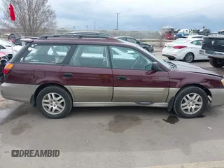 2000 Subaru Legacy Outback with VIN 4S3BH6652Y7632444, listed as a IAAI auction lot 41792191 with 154,977 mi miles and . Bid and sale history available at DreamBid. Image 13.