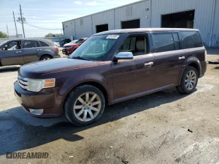 2009 Ford Flex Limited with VIN 2FMEK63C89BB07507, listed as a Copart auction lot 43812885 with 141,193 mi miles and Salvage Title. Bid and sale history available at carsss.com. Image 1.