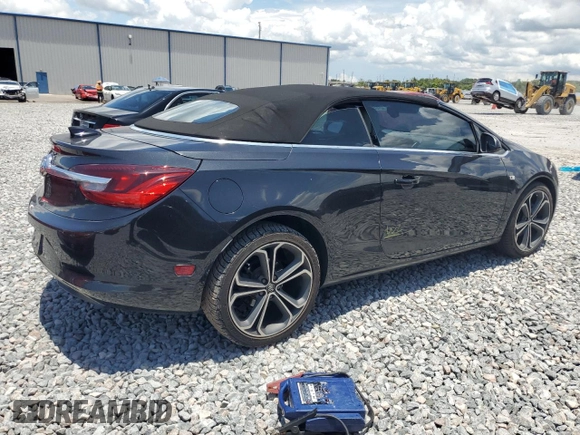2016 Buick Cascada Premium with VIN W04WT3N57GG113303, listed as a Copart auction lot 62723635 with 41,523 mi miles and Salvage title. Bid and sale history available at DreamBid. Image 3.