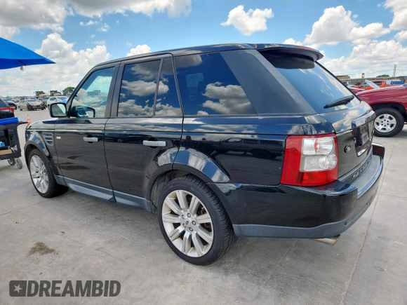 2009 Land Rover Range Rover Sport SC with VIN SALSH23439A190999, listed as a Copart auction lot 62223405 with 142,124 mi miles and Clean title. Bid and sale history available at DreamBid. Image 2.