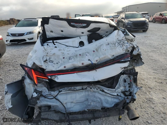 2022 Hyundai Elantra N with VIN KMHLW4AK8NU008930, listed as a Copart auction lot 71982854 with 30,590 mi miles and Salvage Title. Bid and sale history available at carsss.com. Image 6.