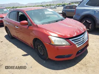 2015 Nissan Sentra SV z VIN 3N1AB7APXFY317353, wystawiony jako IAAI lot #42451545 z przebiegiem 159 530 mil mil oraz . Historia ofert i sprzedaży dostępna na DreamBid. Obrazek 1.