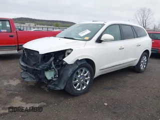 2014 Buick Enclave Premium with VIN 5GAKRCKD4EJ202410, listed as a IAAI auction lot 41908629 with 144,957 mi miles. Bid and sale history available at carsss.com. Image 2.