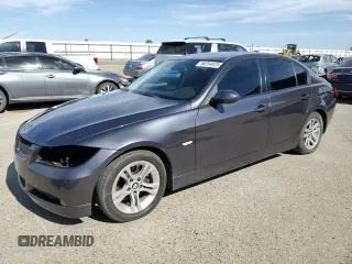 2008 BMW 3 Series 328i with VIN WBAVA37598NL47229, listed as a Copart auction lot 58254625 with 148,364 mi miles and Salvage title. Bid and sale history available at DreamBid. Image 1.