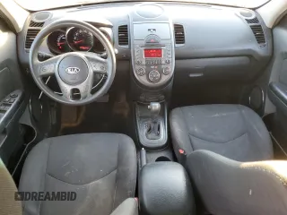 2011 Kia Soul + with VIN KNDJT2A25B7301655, listed as a Copart auction lot 46805455 with 185,848 mi miles and Salvage Title. Bid and sale history available at carsss.com. Image 8.