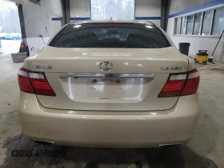 2007 Lexus LS 460 with VIN JTHBL46F175040148, listed as a Copart auction lot 50335035 with 181,107 mi miles and Salvage Title. Bid and sale history available at DreamBid. Image 6.