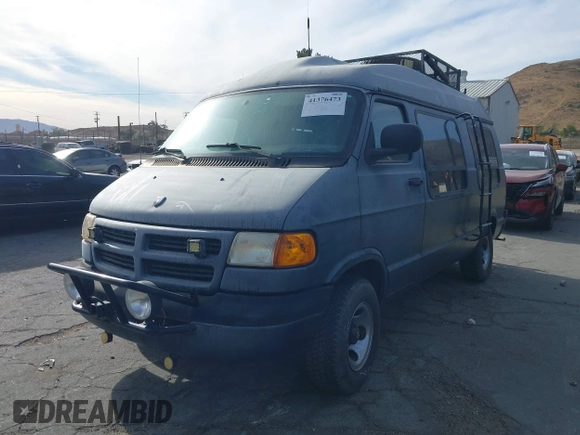 2000 Dodge Cargo Conversion with VIN 2B6HB11Y1YK165030, listed as a IAAI auction lot 41376473 with 156,829 mi miles and . Bid and sale history available at DreamBid. Image 17.