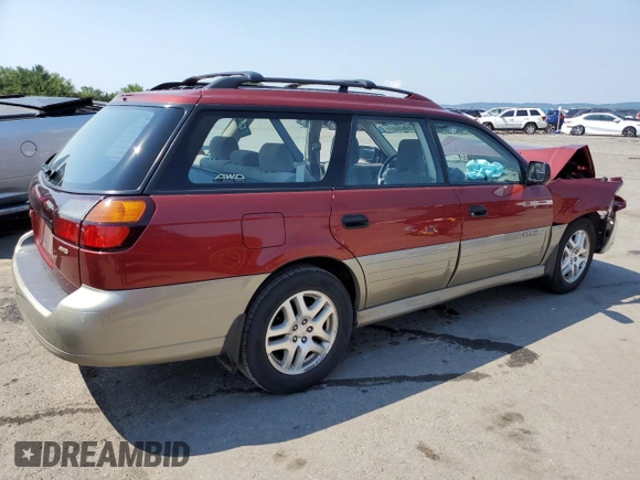 2002 Subaru Legacy Outback z VIN 4S3BH675127649841, wystawiony jako Copart lot #59639364 z przebiegiem 252 088 mil mil oraz Szkoda całkowita • Salvage title. Historia ofert i sprzedaży dostępna na DreamBid. Obrazek 3.