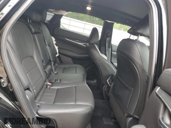 2024 Infiniti QX50 Sport with VIN 3PCAJ5FA9RF104578, listed as a Copart auction lot 58566605 with 16,306 mi miles and Salvage title. Bid and sale history available at DreamBid. Image 10.