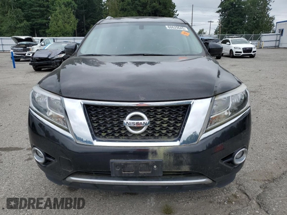2015 Nissan Pathfinder SV with VIN 5N1AR2MM4FC675811, listed as a Copart auction lot 60629645 with 77,661 mi miles and Salvage title. Bid and sale history available at DreamBid. Image 5.