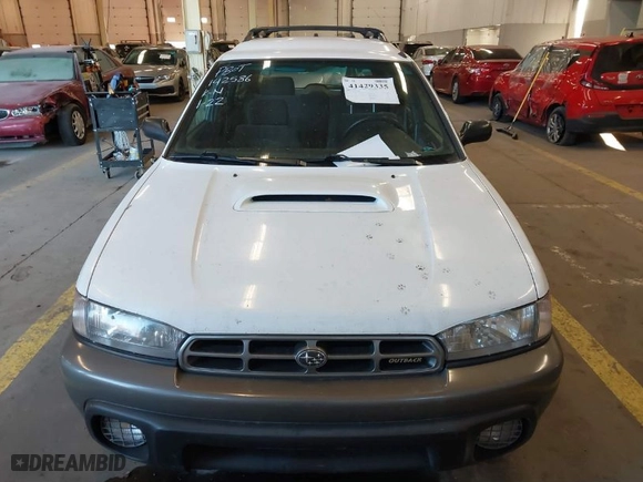 1999 Subaru Legacy Wagon Outback with VIN 4S3BG6852X7602214, listed as a IAAI auction lot 41429335 with 139,193 mi miles. Bid and sale history available at carsss.com. Image 12.