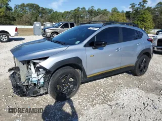2024 Subaru Crosstrek Sport with VIN 4S4GUHF6XR3762465, listed as a Copart auction lot 47766785 with 41,310 mi miles and Salvage Title. Bid and sale history available at carsss.com. Image 1.