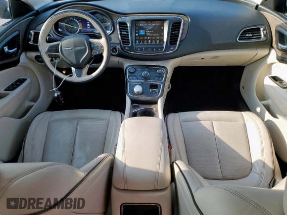2015 Chrysler 200 C with VIN 1C3CCCCB7FN740079, listed as a Copart auction lot 53384965 with 100,944 mi miles and Salvage Title. Bid and sale history available at carsss.com. Image 8.