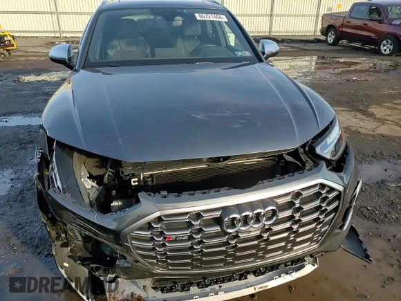 2022 Audi SQ5 Premium Plus with VIN WA1B4AFY8N2091606, listed as a Copart auction lot 86721464 with 10,869 mi miles and Salvage Title. Bid and sale history available at carsss.com. Image 12.