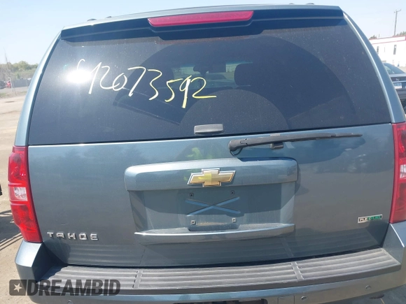 2008 Chevrolet Tahoe 3LT with VIN 1GNFK13058J187710, listed as a IAAI auction lot 42073592 with 166,173 mi miles and . Bid and sale history available at DreamBid. Image 15.