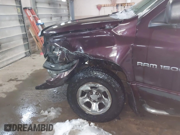 2004 Dodge 1500 SLT with VIN 1D7HU18D34J164093, listed as a IAAI auction lot 41525383 with 196,062 mi miles and . Bid and sale history available at DreamBid. Image 6.
