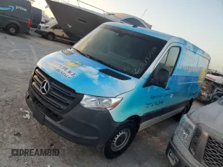 2023 Mercedes-Benz Sprinter Cargo with VIN W1Y70BGY2PT158365, listed as a Copart auction lot 76782644 with Not Provided miles and Non Repairable. Bid and sale history available at DreamBid. Image 1.