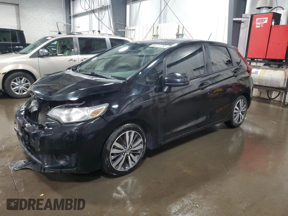 2015 Honda Fit EX-L z VIN 3HGGK5H88FM721318, wystawiony jako Copart lot #56717255 z przebiegiem 107 235 mil mil oraz Szkoda całkowita • Salvage title. Historia ofert i sprzedaży dostępna na DreamBid. Obrazek 1.