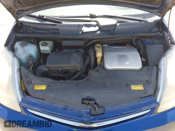 2008 Toyota Prius with VIN JTDKB20UX87729983, listed as a IAAI auction lot 42032366 with 202,631 mi miles. Bid and sale history available at carsss.com. Image 10.