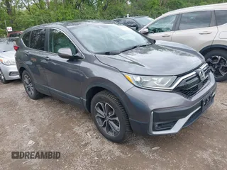 2020 Honda CR-V EX-L z VIN 2HKRW2H8XLH607574, wystawiony jako IAAI lot #42145868 z przebiegiem 46 217 mil mil oraz . Historia ofert i sprzedaży dostępna na DreamBid. Obrazek 1.