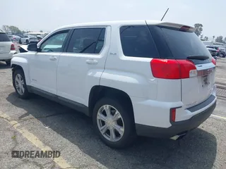 2017 GMC Terrain SLE with VIN 2GKALMEK2H6318433, listed as a IAAI auction lot 42174009 with 187,538 mi miles. Bid and sale history available at carsss.com. Image 3.