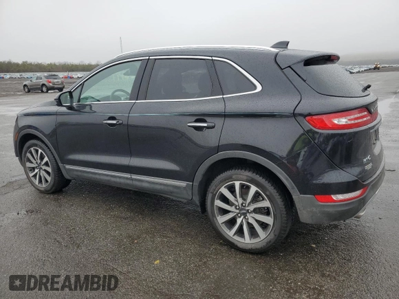 2019 Lincoln MKC Reserve with VIN 5LMCJ3D92KUL27556, listed as a Copart auction lot 48962755 with 54,075 mi miles and Salvage Title. Bid and sale history available at DreamBid. Image 2.