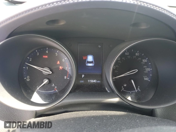 2020 Toyota C-HR LE z VIN JTNKHMBX1L1093317, wystawiony jako Copart lot #55286375 z przebiegiem 115 640 mil mil oraz Szkoda całkowita • Salvage title. Historia ofert i sprzedaży dostępna na DreamBid. Obrazek 9.