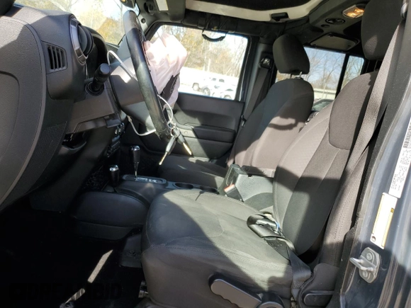 2018 Jeep Wrangler JK Unlimited Sport S with VIN 1C4BJWDG1JL896390, listed as a Copart auction lot 78167144 with 114,813 mi miles and Salvage Title. Bid and sale history available at carsss.com. Image 7.