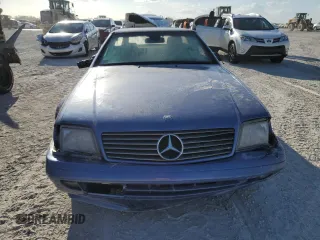 1997 Mercedes-Benz SL-Class with VIN WDBFA63F1VF152883, listed as a Copart auction lot 77570524 with 0 mi miles and Salvage Title. Bid and sale history available at carsss.com. Image 5.