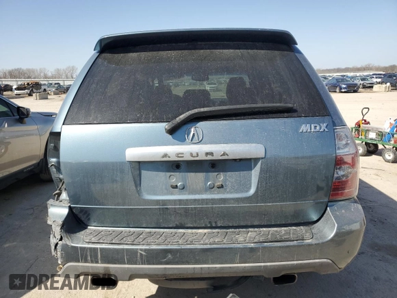 2005 Acura MDX Touring with VIN 2HNYD18815H550716, listed as a Copart auction lot 48341385 with 139,513 mi miles and Salvage Title. Bid and sale history available at carsss.com. Image 6.