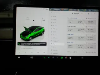 2024 Tesla Model Y Long Range with VIN 7SAYGDEE6RA253946, listed as a Copart auction lot 46699445 with 6,008 mi miles and Salvage Title. Bid and sale history available at DreamBid. Image 9.